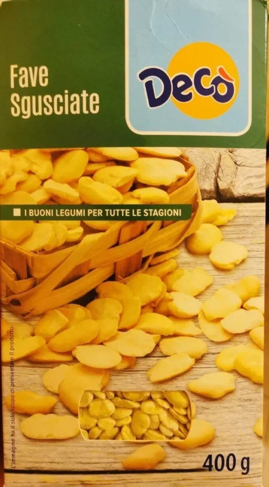 Fave sgusciate