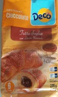 Decò croissant al cioccolato