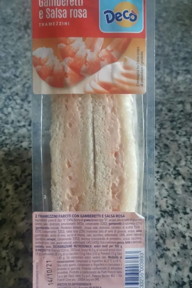 Gamberetti e salsa rosa