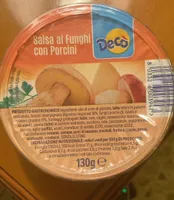 Salsa ai funghi con porcini