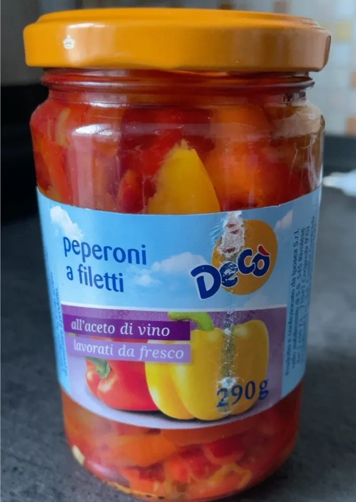 Peperoni a filetti