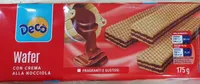 Wafer con crema alla nocciola