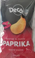 Patatine gusto paprika