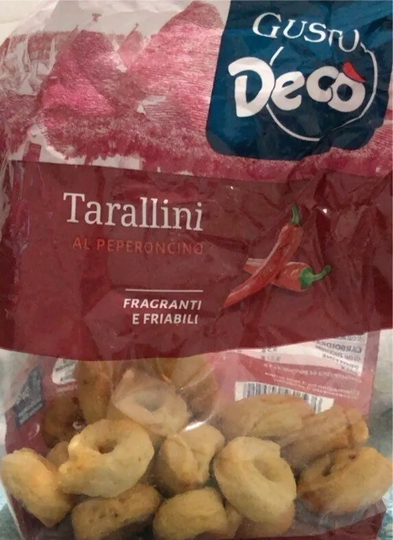 Tarallini al peperoncino