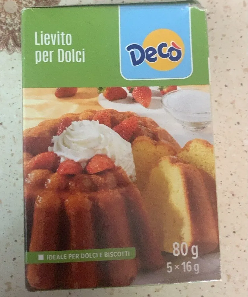 Lievito per dolci