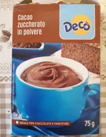 Cacao zuccherato in polvere
