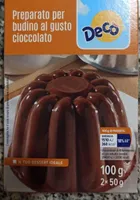 Preparato per budino al gusto cioccolato