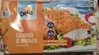 Cotolette di merluzzo impanate