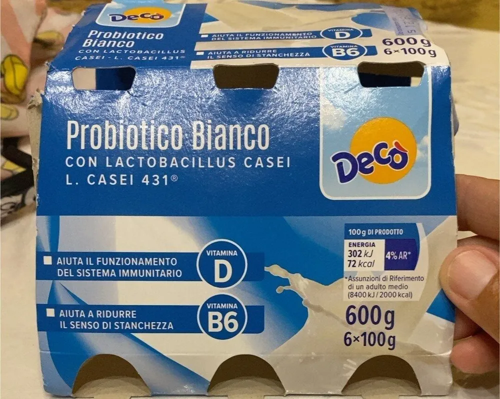 Probiotico bianco