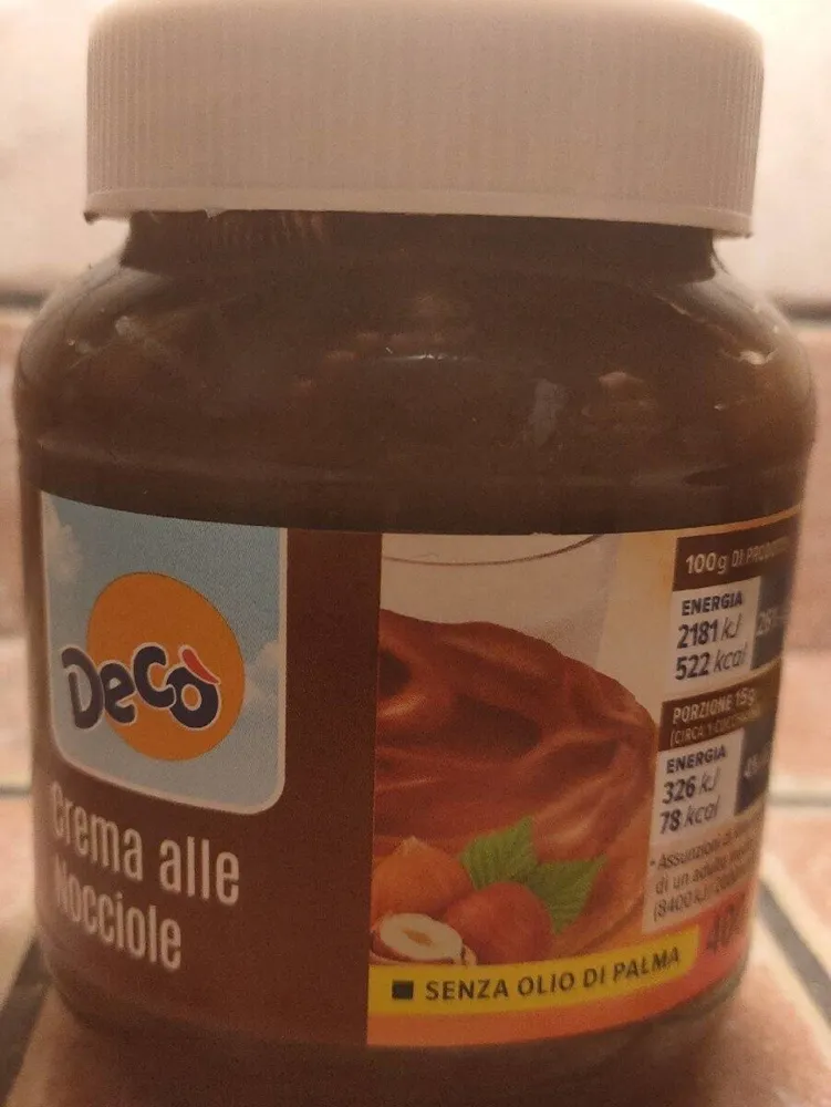Crema alle nocciole