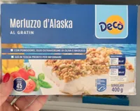 Merluzzo al gratin