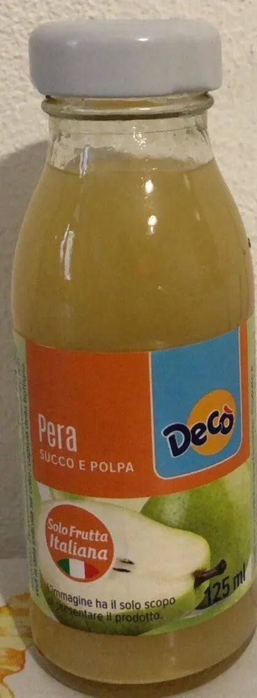 Pera succo e polpa