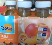Succo e polpa di pesca