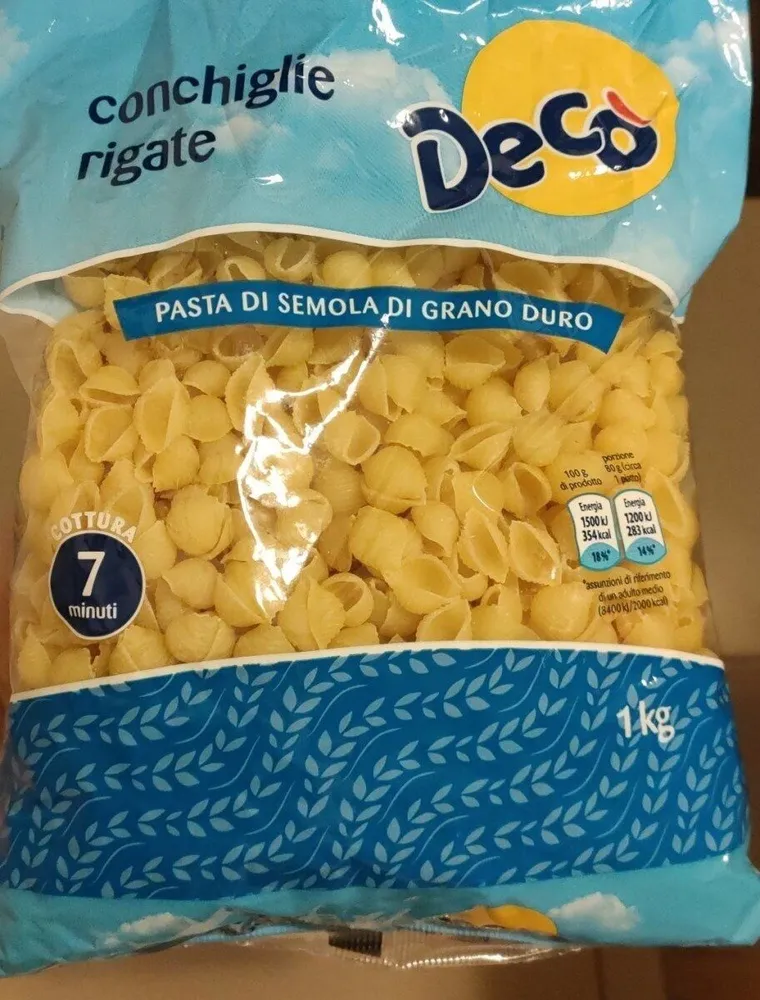 Conchiglie rigate
