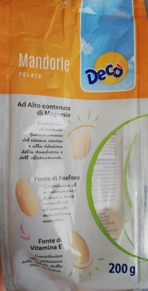 Mandorle Pelate