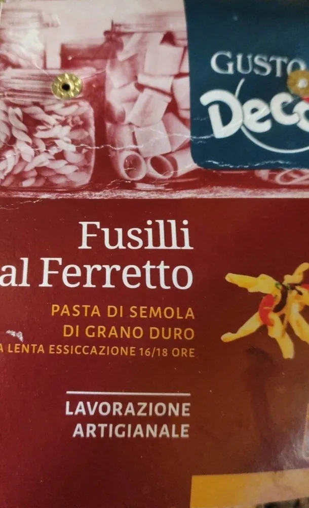 Fusilli al Ferretto