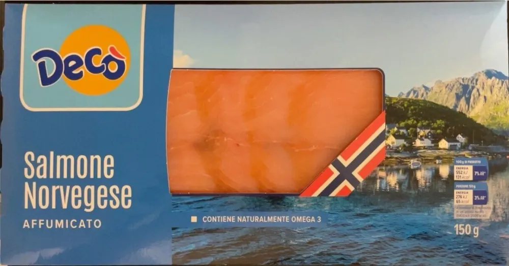 Salmone norvegese affumicato