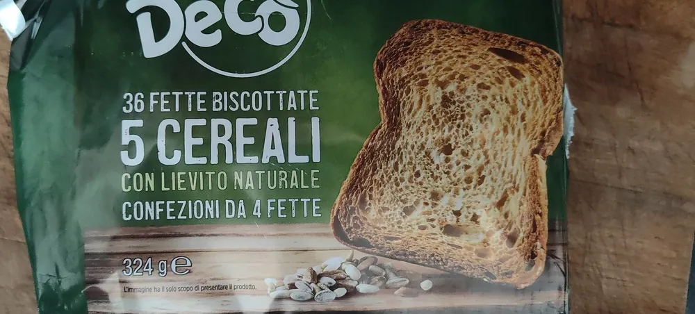 Fette biscottate 5 cereali