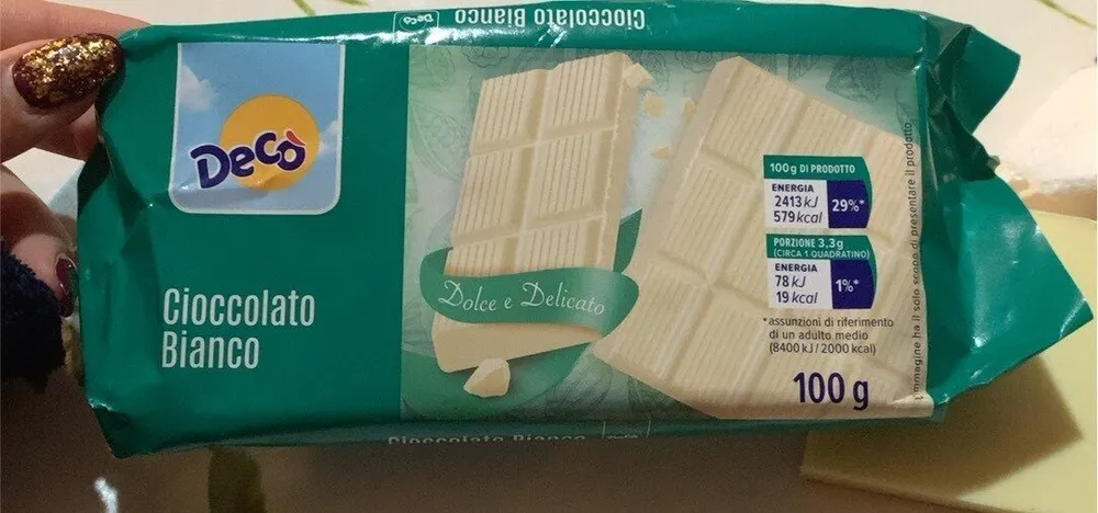 Cioccolato bianco