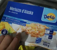 Merluzzo d Alaska al gratin