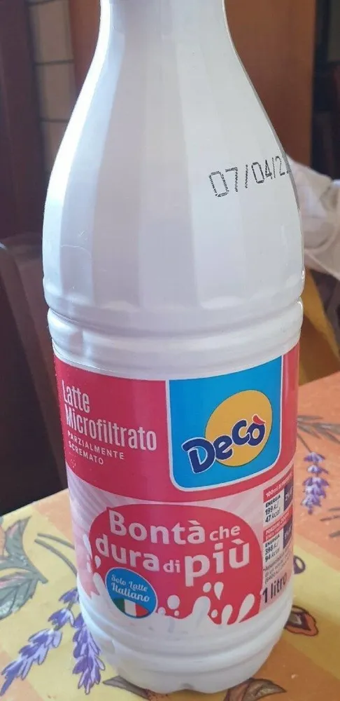 Latte microfiltrato