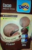 Frollini ripieni cacao