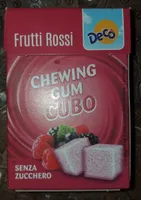 Chewing gum cubo