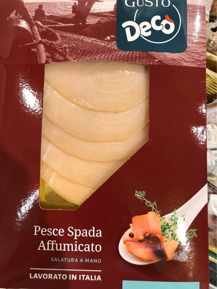 Pesce spada affumicato