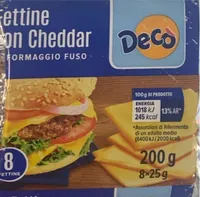 Fettine con cheddar