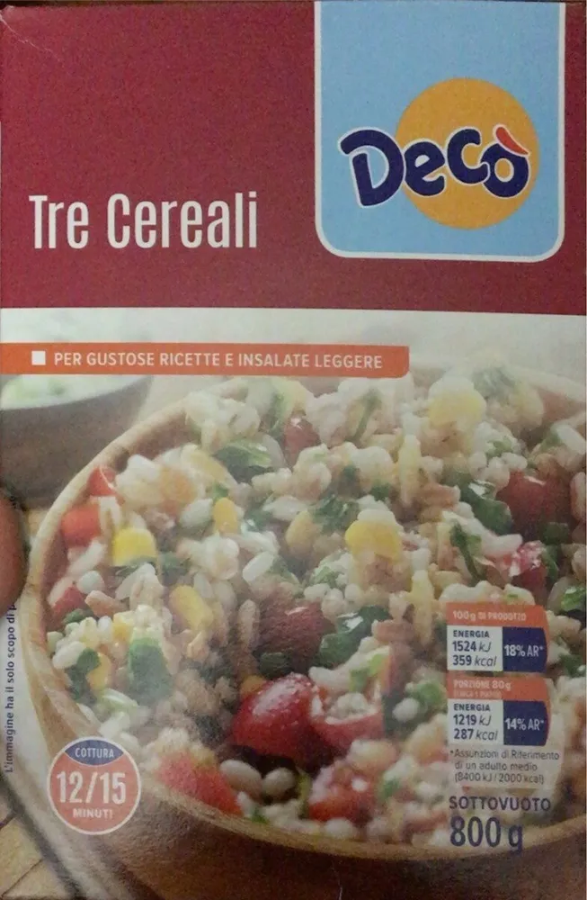 Riso Tre Cereali