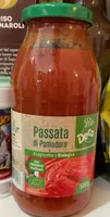 Passata di pomodoro da agricoltura biologica