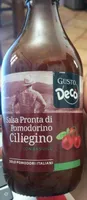 Salsa pronta di pomodorino ciliegino con basilico