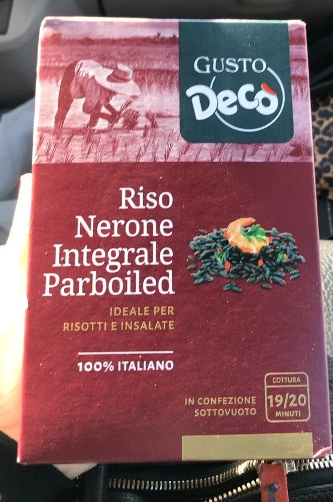 Riso nerone integrale parboiled