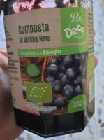 Composta di mirtillo nero