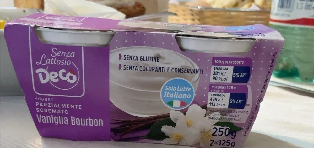 Yogurt vaniglia bourbon
