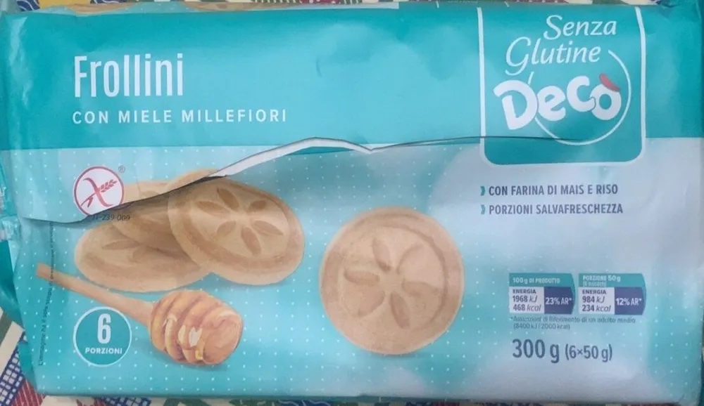 Frollini con Miele Millefiori