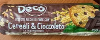 Biscotti con Cereali e Cioccolato