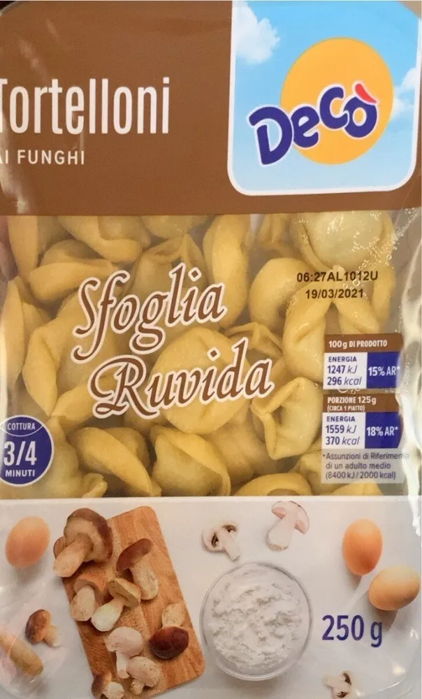 Tortelloni ai Funghi