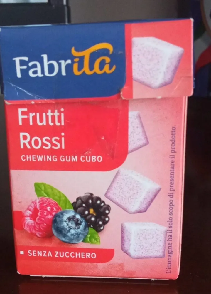 Chewing gum cubo