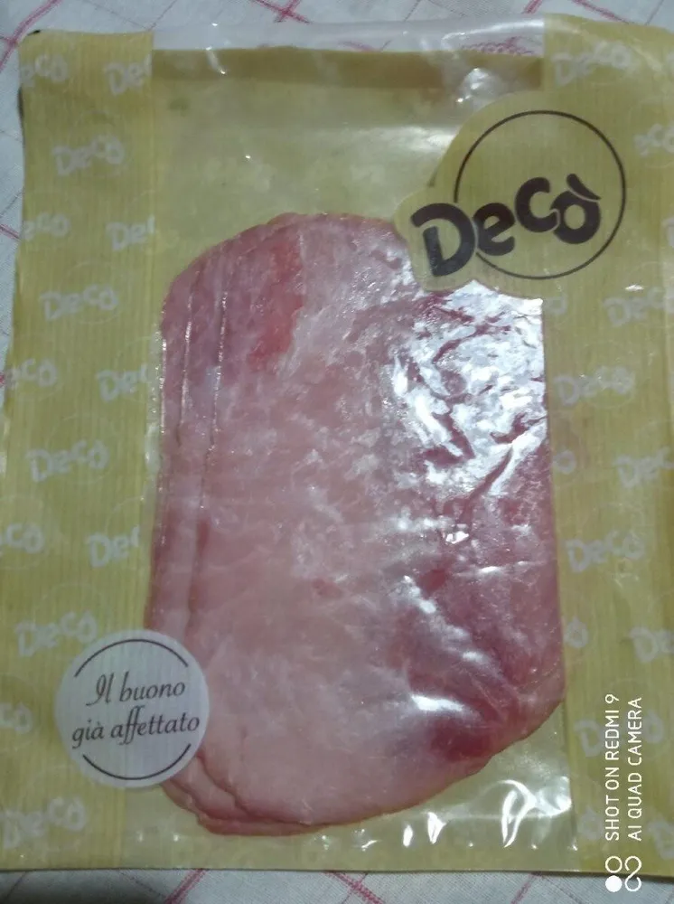 Prosciutto cotto alta qualità arrosto
