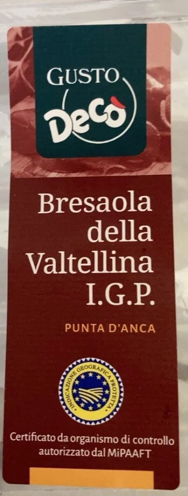 Bresaola della Valtellina I. G. P.