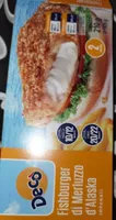 Fishburger di merluzzo d'alaska