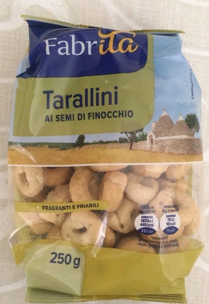 Tarallini Ai semi finocchio