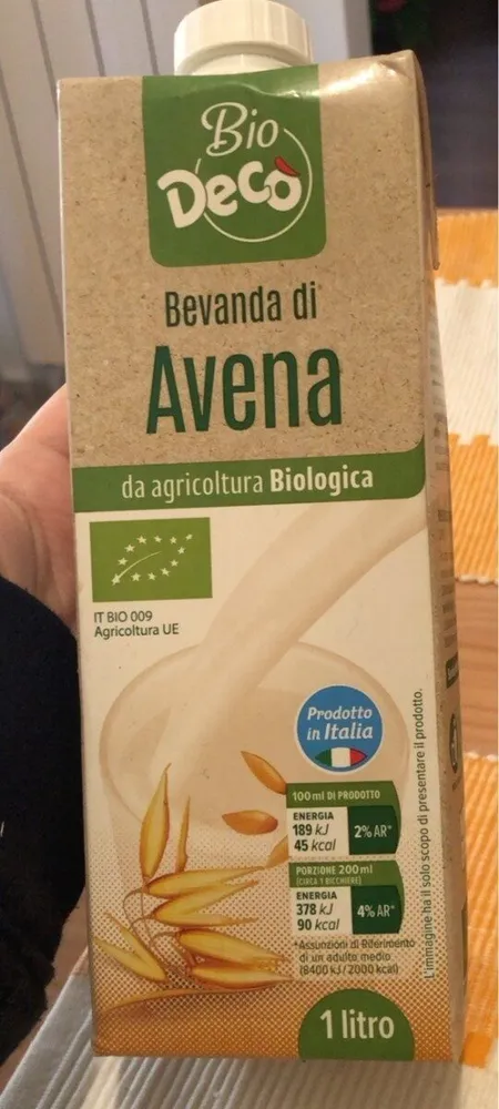 Bevanda di avena
