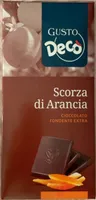 cioccolato fondente extra scorza di arancia