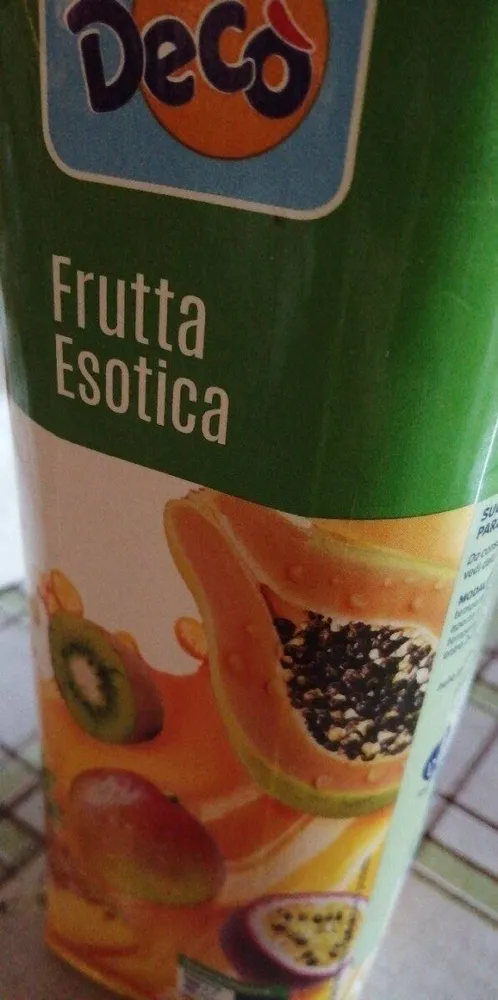 Succo di frutta esotica