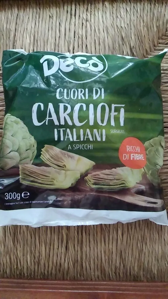 CUORI DI CARCIOFI ITALIANI SURGELATI A SPICCHI