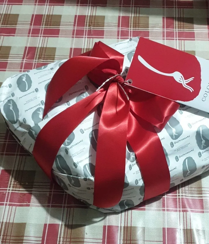 Colomba con scorze arancia candite