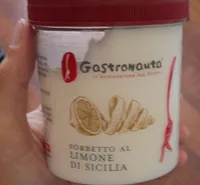 Sorbetto al limone di sicilia
