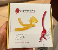 Scorze di limone candite